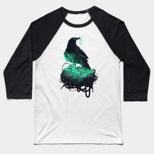 Calm Like a Bomb / Green Baseball T-Shirt